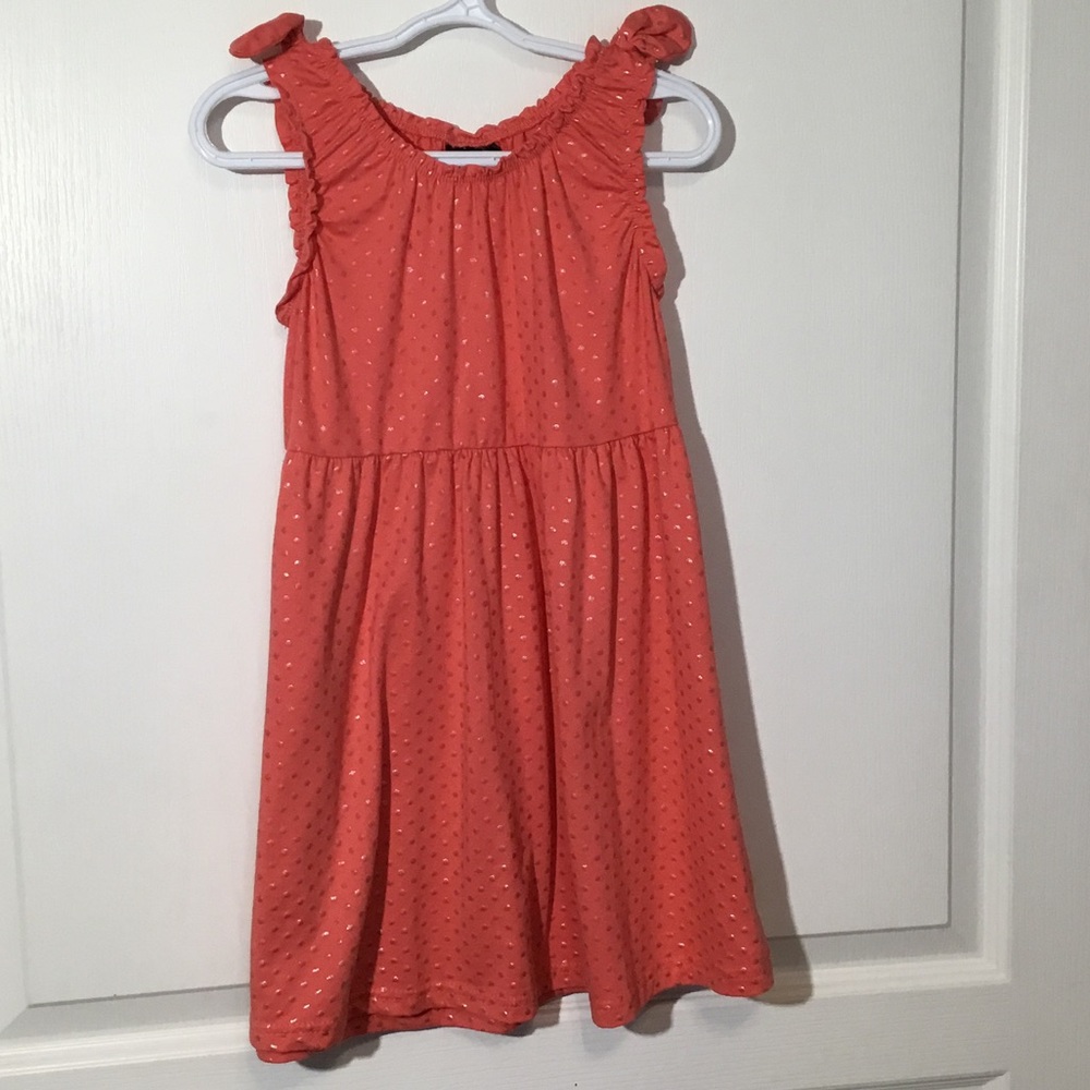 3 for $15 Picapino Girls' Coral Sleeveless Dress